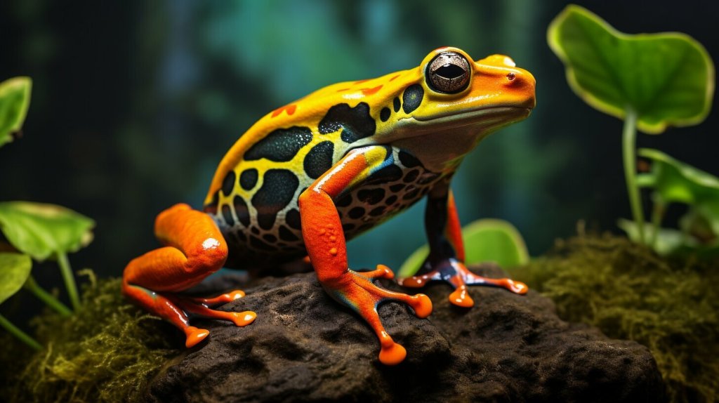 endangered poison dart frog in Costa Rica