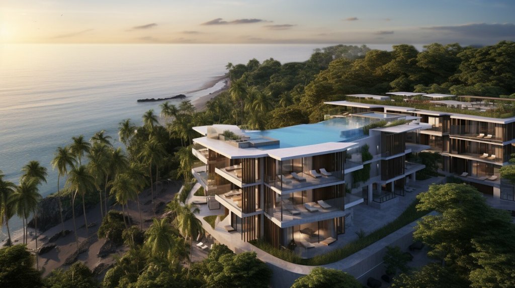 luxury oceanfront condos costa rica