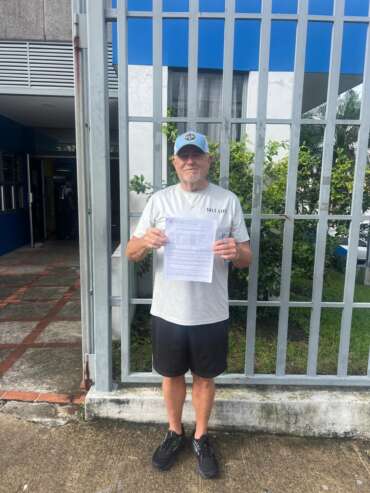 Mark Byron Bellamy, CRIE client in Costa Rica
