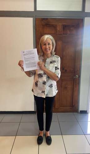 Judith Abadie caja registration