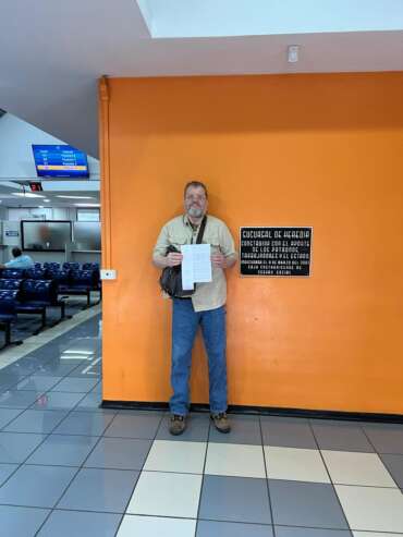 Darrel Cook, CRIE client in Costa Rica