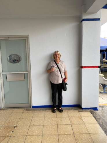 Joan Davidson, CRIE client in Costa Rica