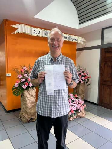 Paul Janicki, CRIE client in Costa Rica