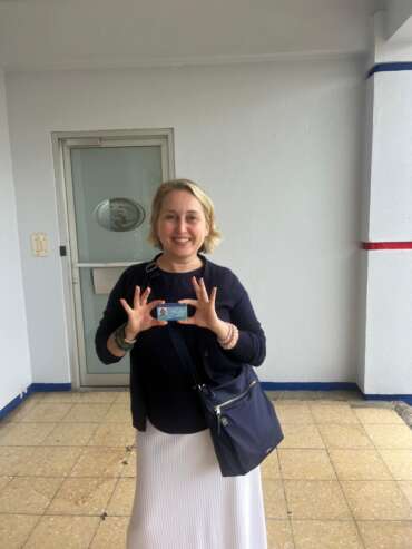 Valentina Fomenko, CRIE client in Costa Rica