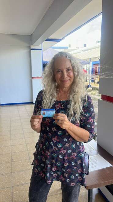 Lucrezia Folger, CRIE client in Costa Rica