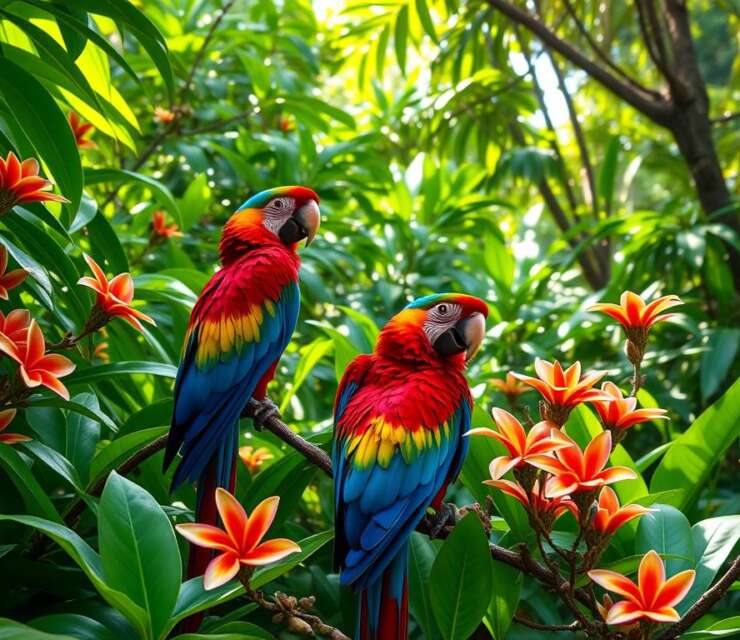 Discover Vibrant Macaws in Costa Rica’s Jungles