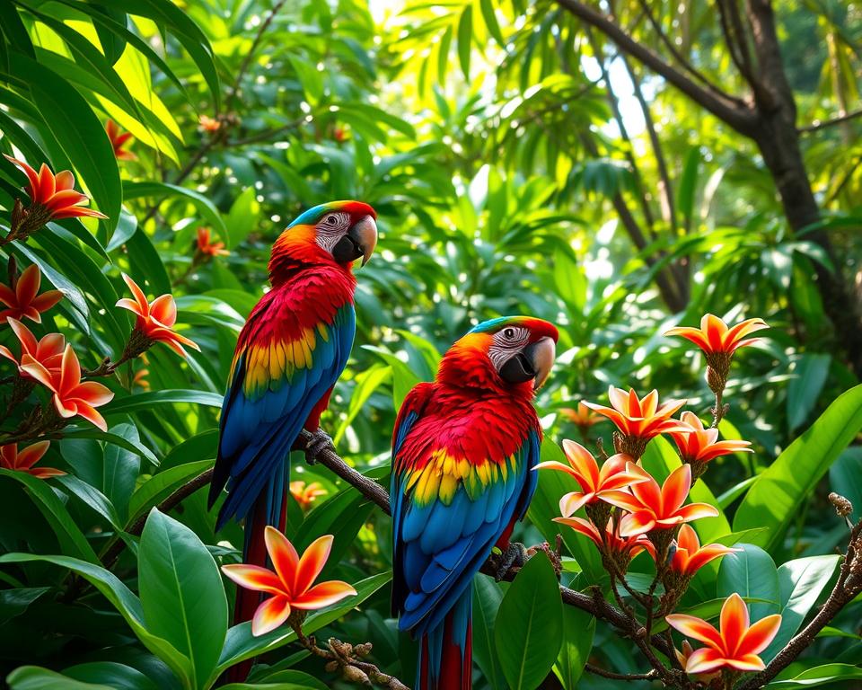Discover Vibrant Macaws in Costa Rica’s Jungles