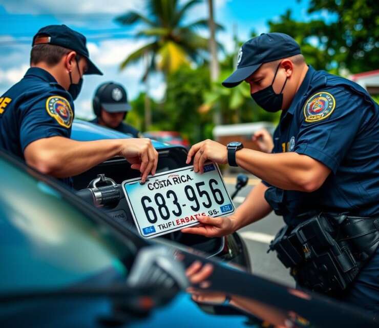 Reasons Why The Police in Costa Rica May Take Your License Plate