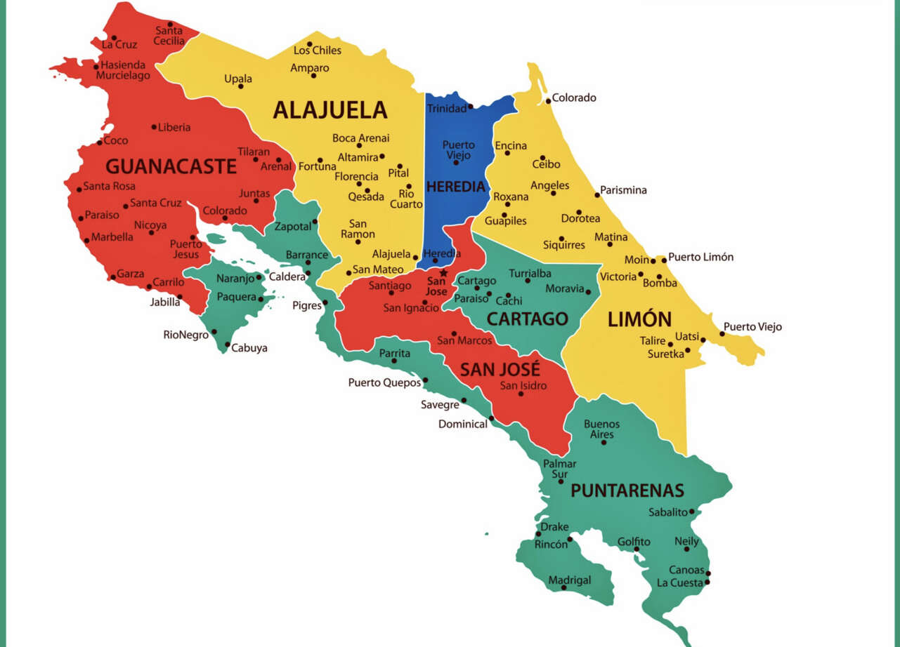 Discover Costa Rica’s 7 Provinces – A Guide