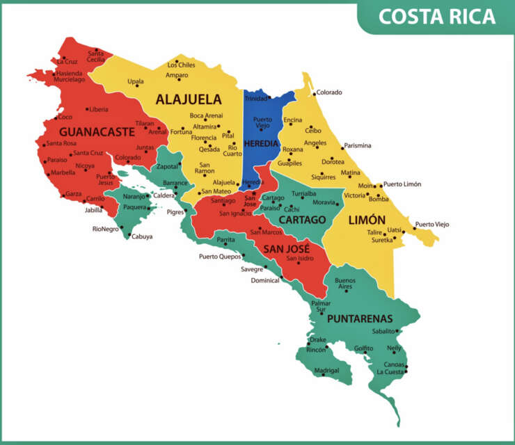 Discover Costa Rica’s 7 Provinces – A Guide