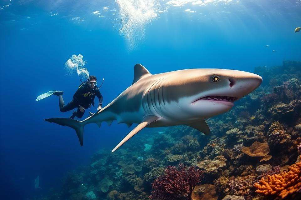 Bat Islands bull shark diving Costa Rica