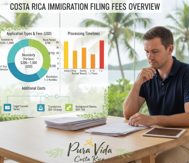 Costa Rica Immigration Filing Fees: What You Need to Know