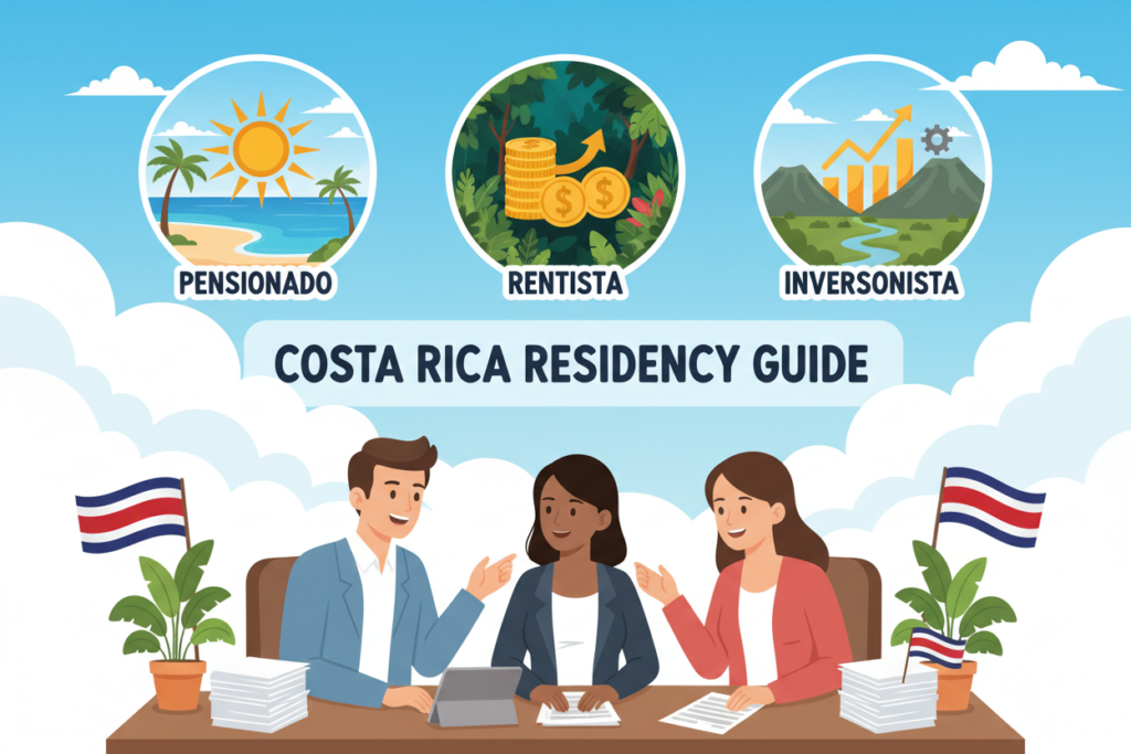 Costa Rica visa categories