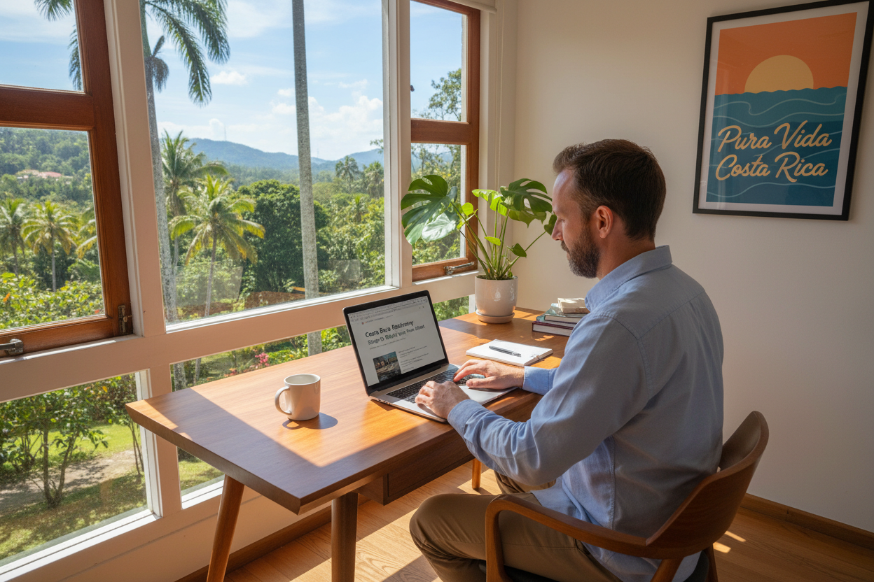 Start the Costa Rica Residency Process from Home: Do I Need to Be in CR?