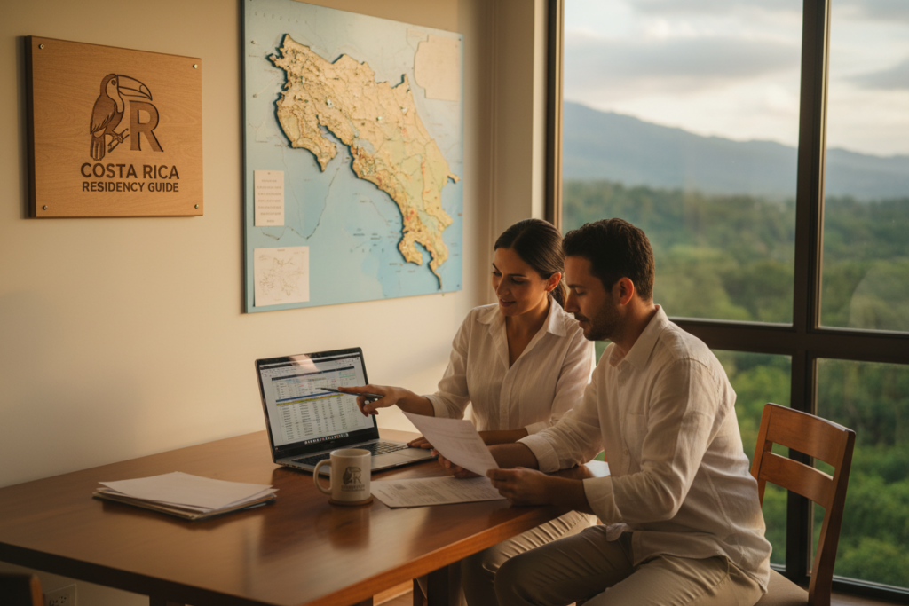 rentista residency financial requirements