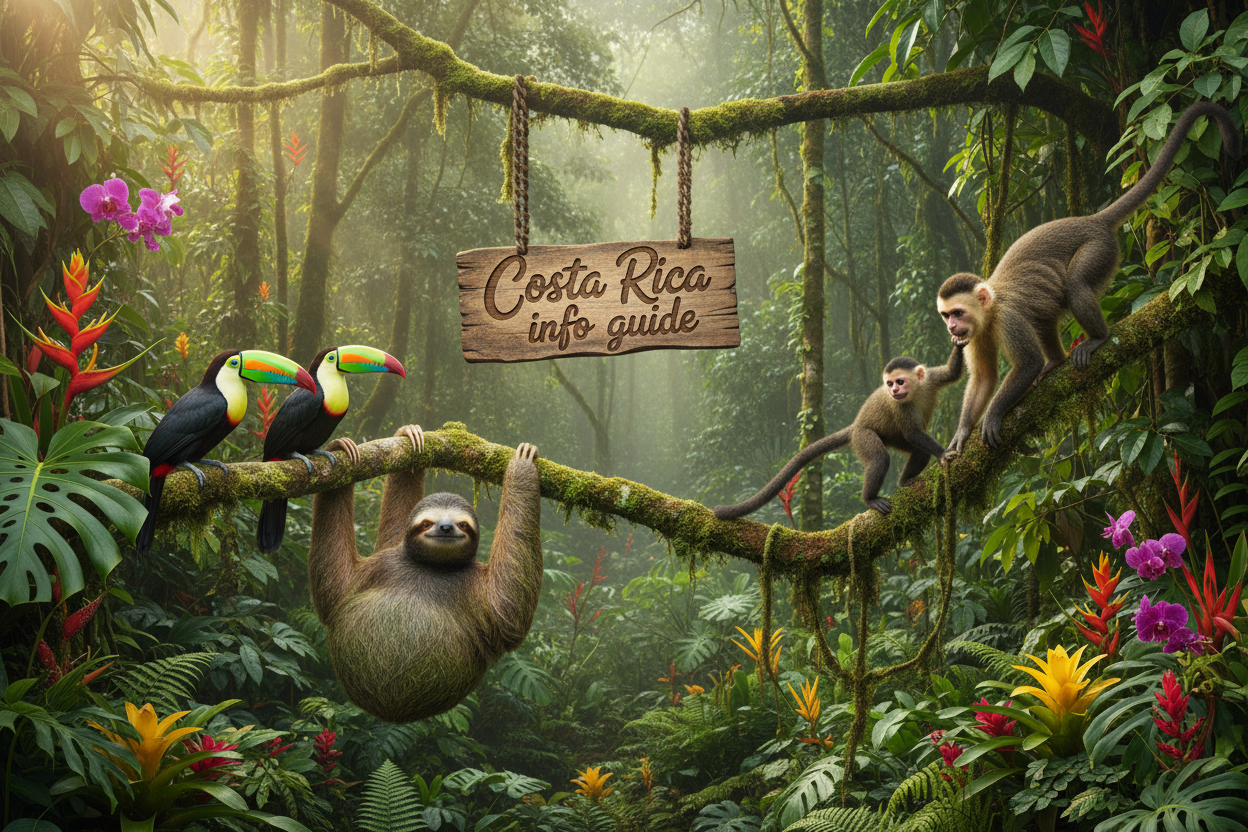 What Wild Animals Live in Costa Rica: A Guide
