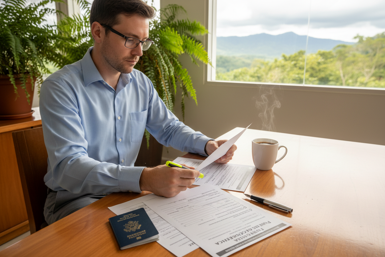 Costa Rica Permanent Residency Document Checklist