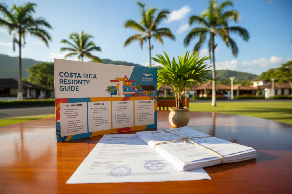 Costa Rica residency eligibility financial proof