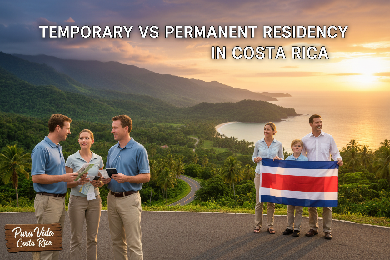 Temporary vs Permanent Residency in Costa Rica