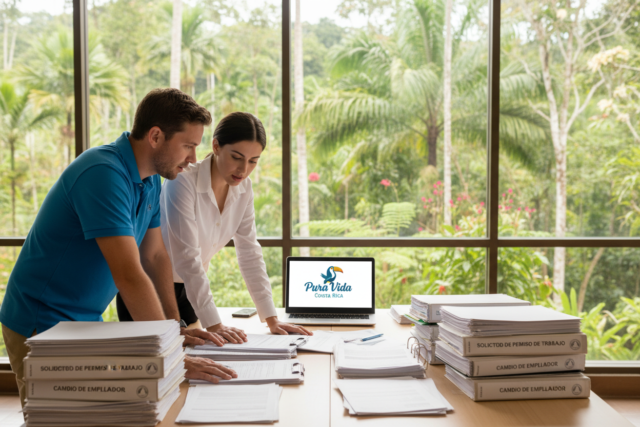 Navigating Costa Rica’s Change of Employer Work Permit Process