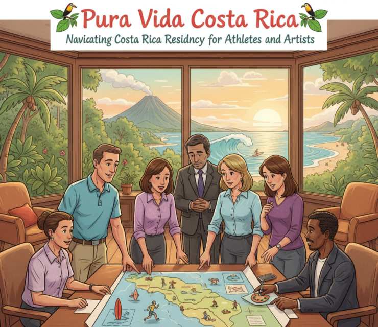 Navigating Costa Rica Residency for Athletes and Artists