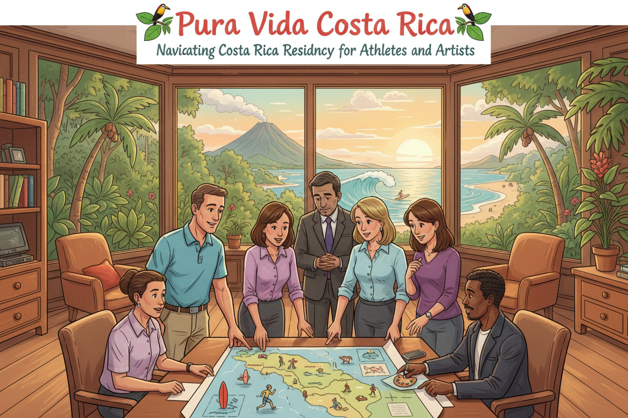 Navigating Costa Rica Residency for Athletes and Artists