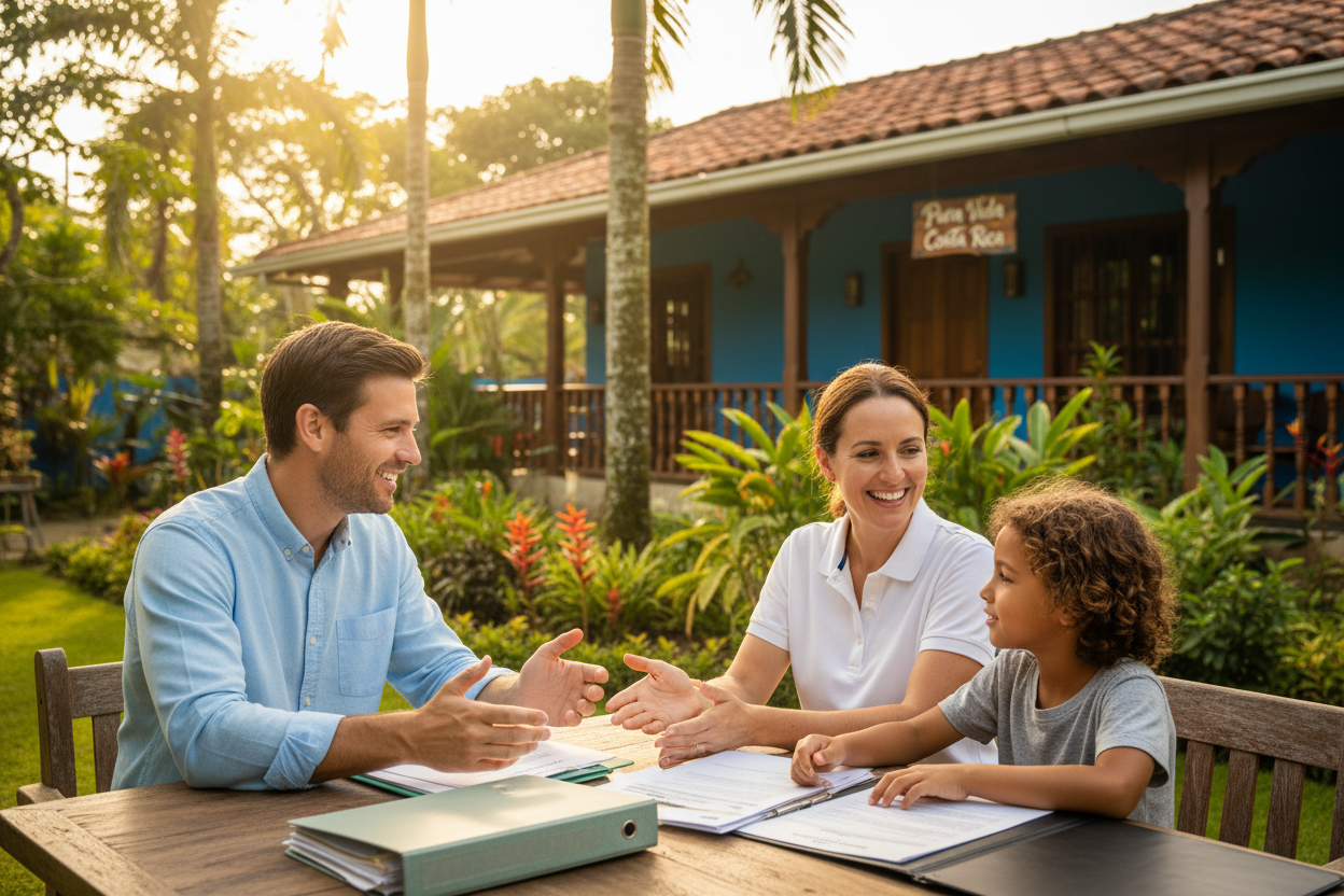 Costa Rica Residency for Parents of Costa Rican Children