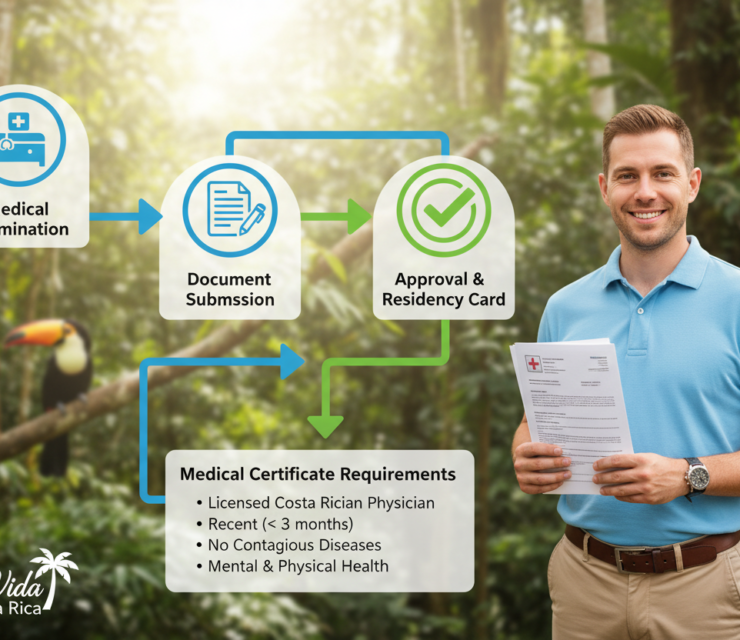 Costa Rica Residency: Medical Certificate Requirements