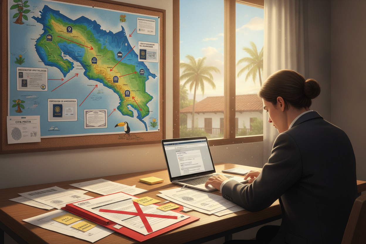 Common pitfalls in the police clearance application process in Costa Rica