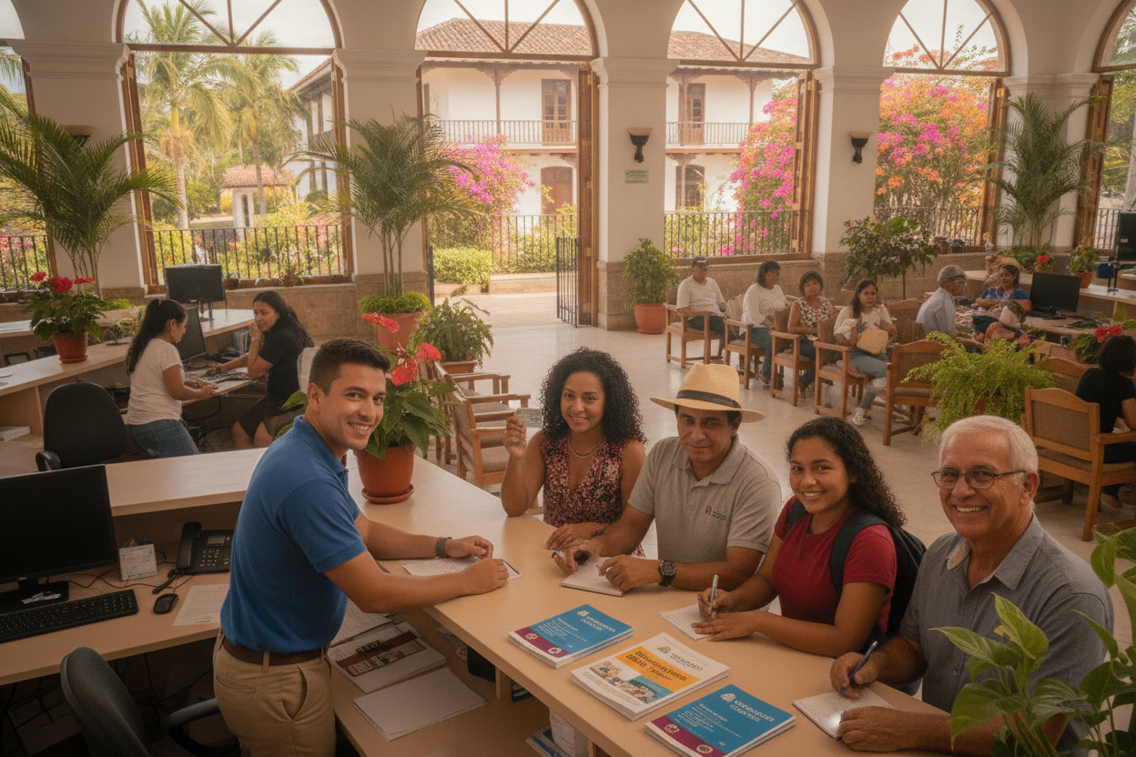 A Costa Rican government office where DIMEX documentation is handled