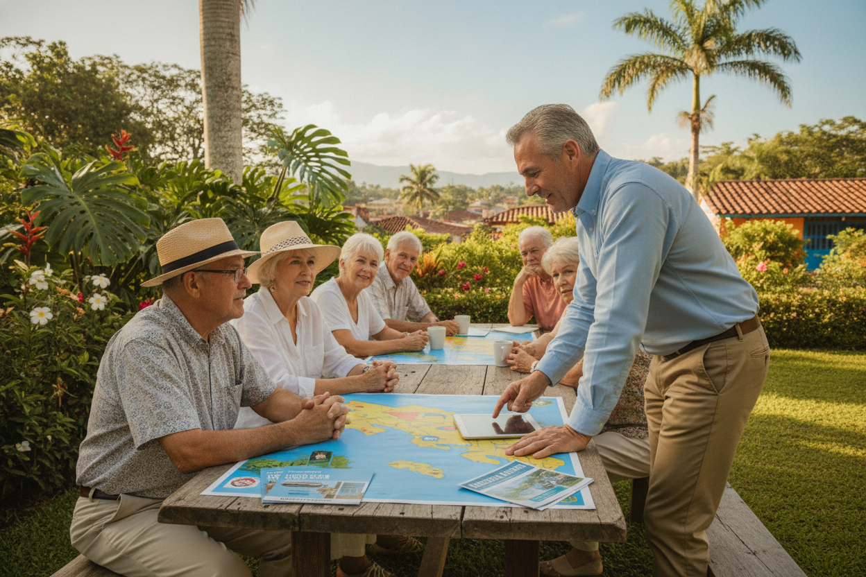 A healthcare consultation in Costa Rica