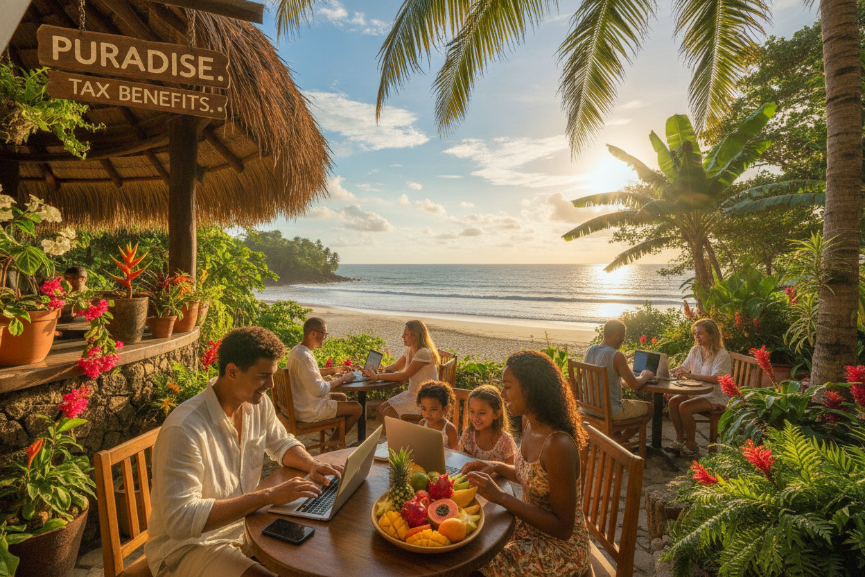 Everyday Costa Rican life, the draw for North American residents