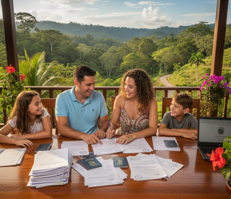 Adding Dependents to a Costa Rica Residency Application