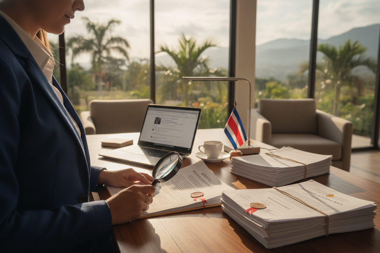 The Apostille Process for Costa Rica Residency Documents