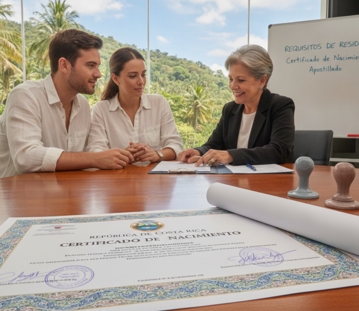 Birth Certificate Requirements for Costa Rica Residency