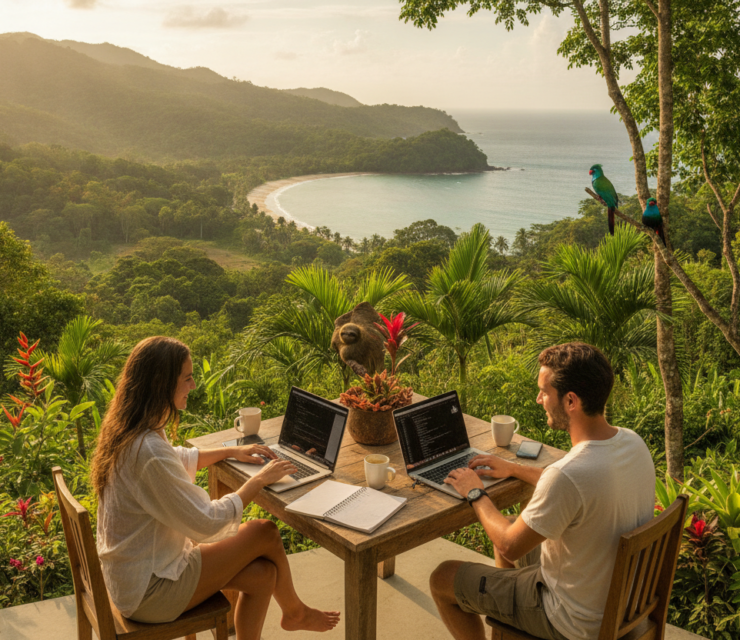Can Digital Nomads Work for Costa Rican Companies?