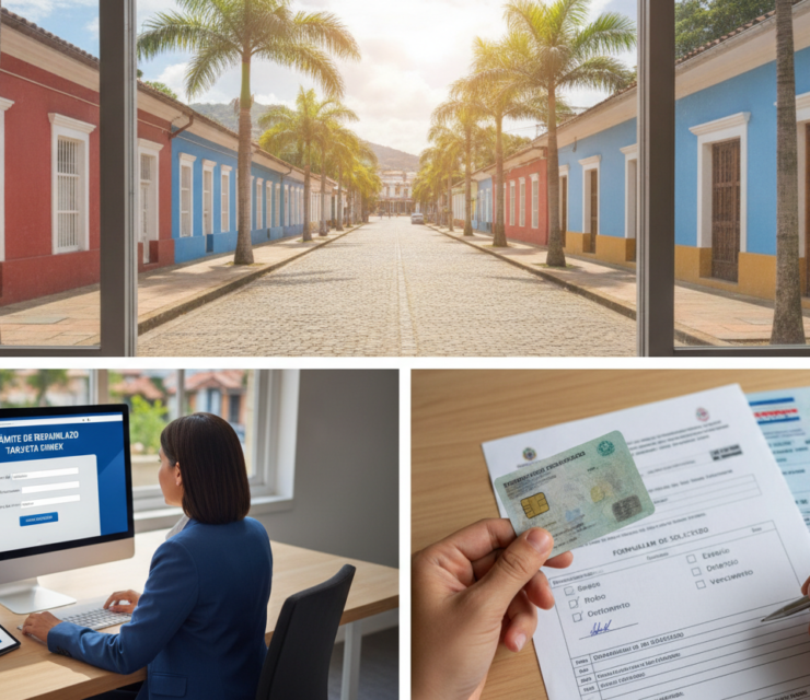How to Replace a Damaged Costa Rica DIMEX Card
