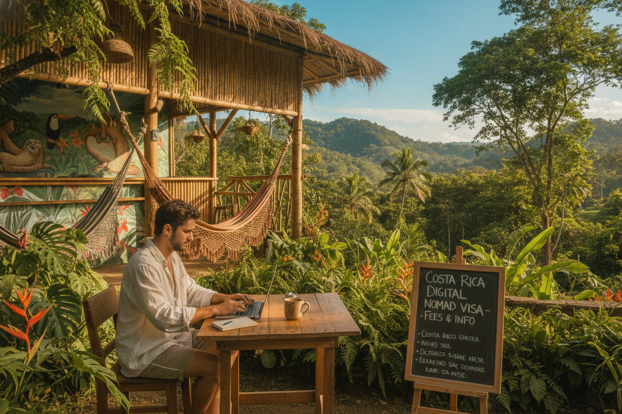 Exploring the Fees for Costa Rica’s Digital Nomad Visa