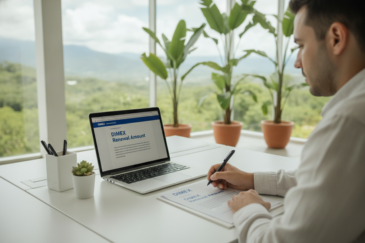 How to Check Your Costa Rica DIMEX Renewal Amount