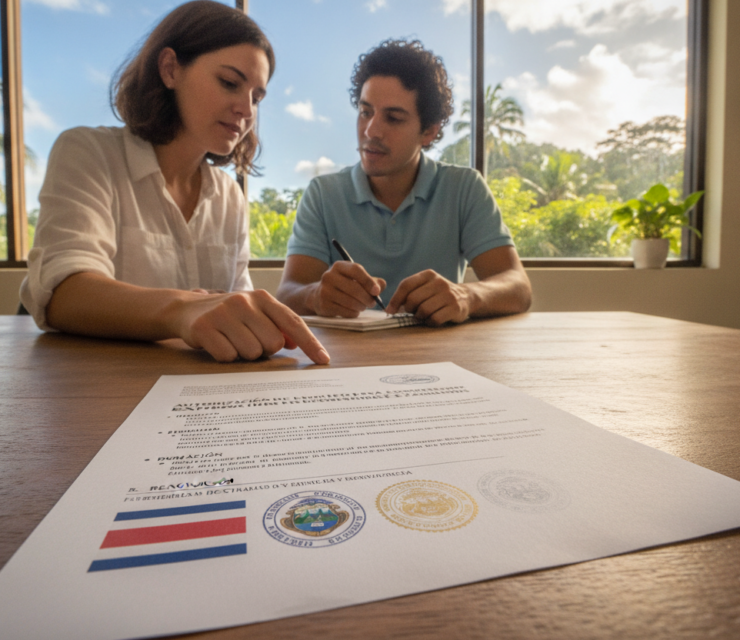 Costa Rica Employment Authorization for Foreigners