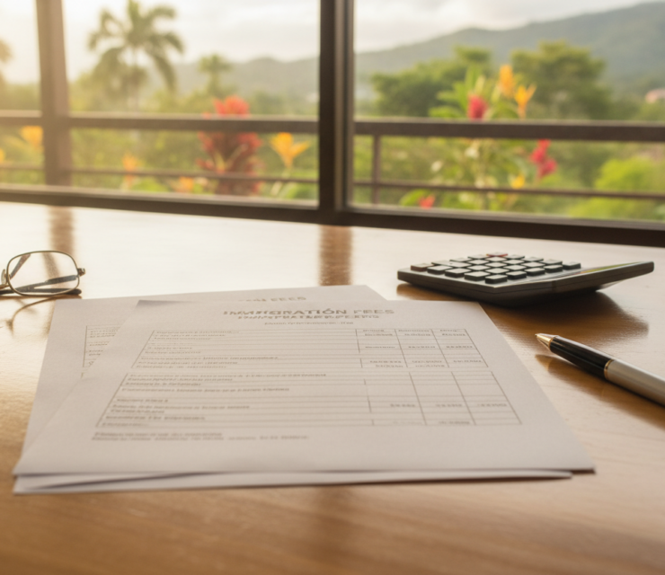 Costa Rica Immigration Approval Fees