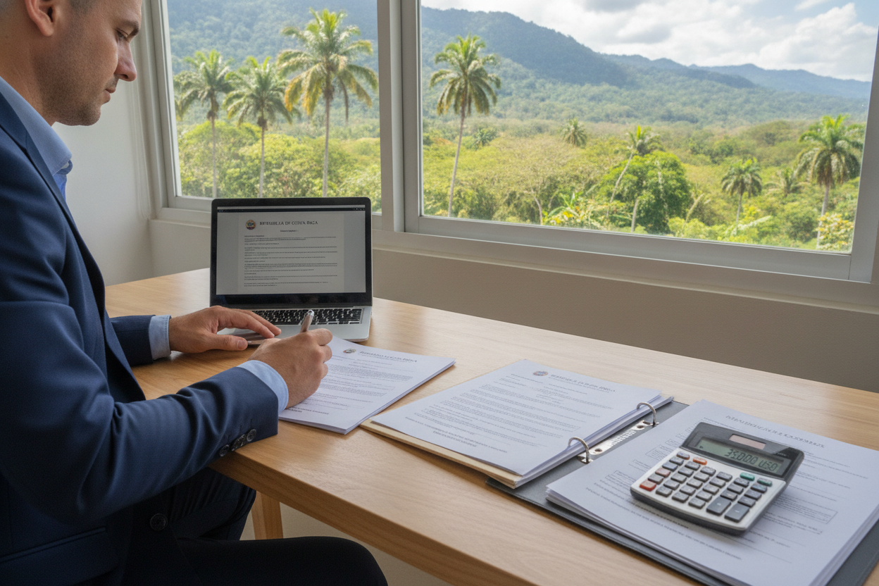 Costa Rica Immigration Filing Fees