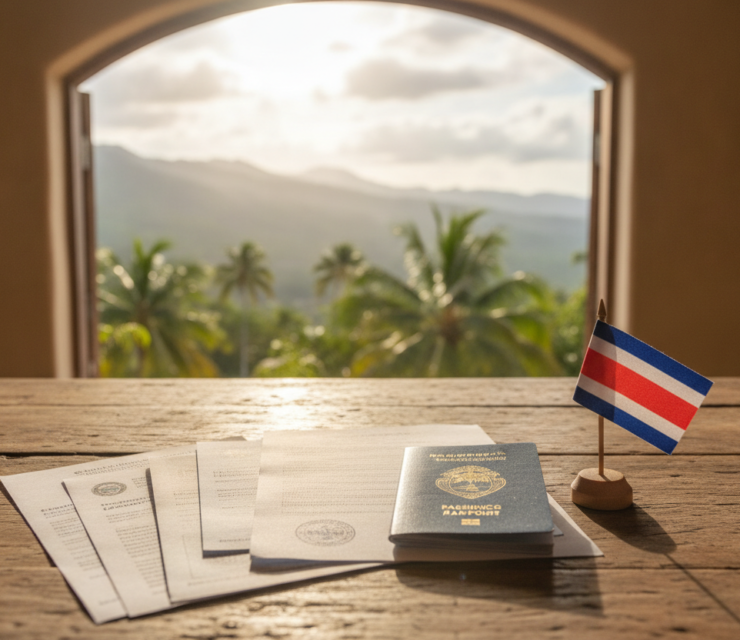 Costa Rica Pensionado Residency: Document Checklist
