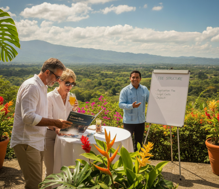 Costa Rica Pensionado Residency Fees