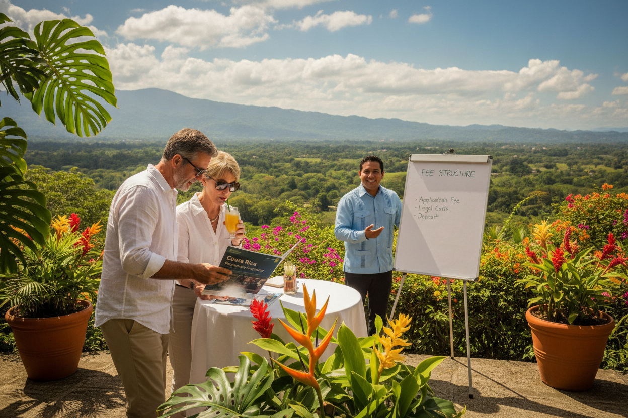 Costa Rica Pensionado Residency Fees