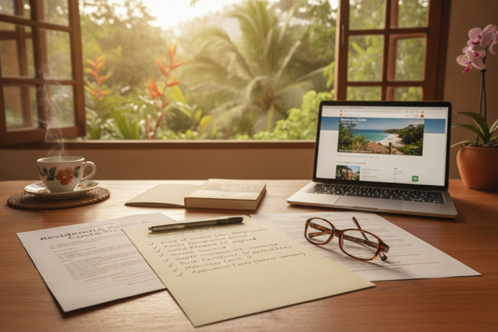 costa-rica-rentista-residency-document-checklist