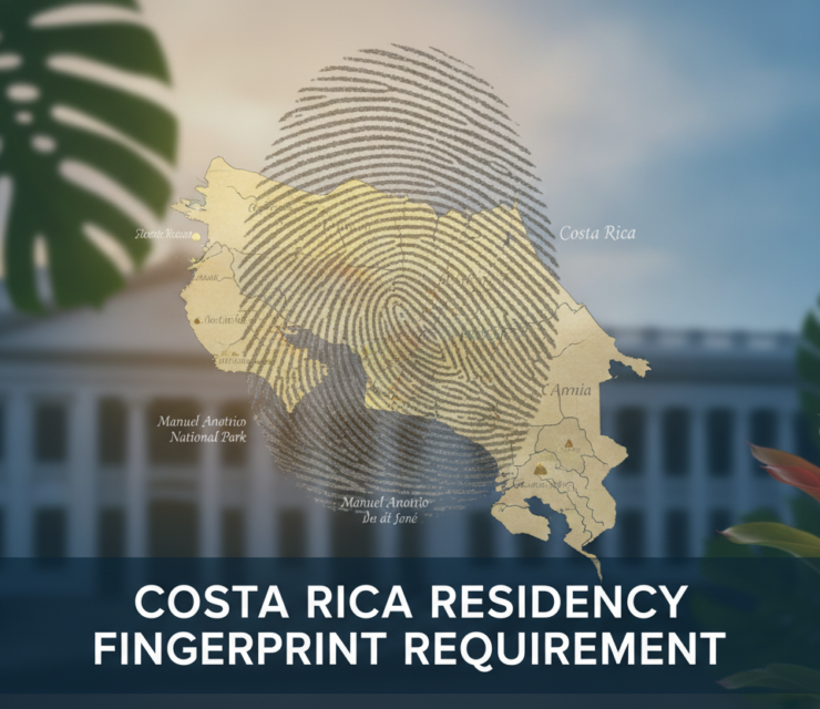 Fingerprint Requirements for Costa Rica Residency