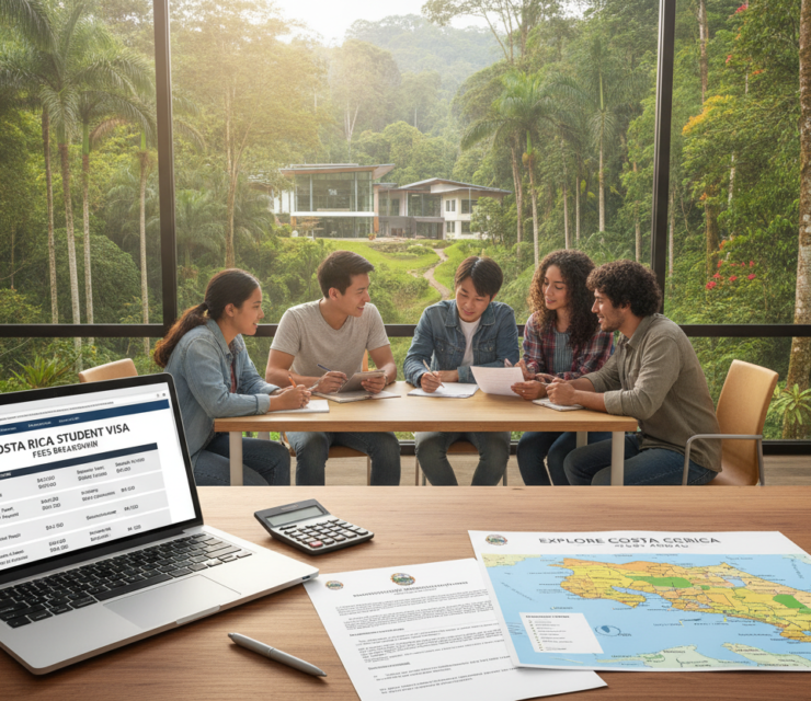 Costa Rica Student Visa Fees