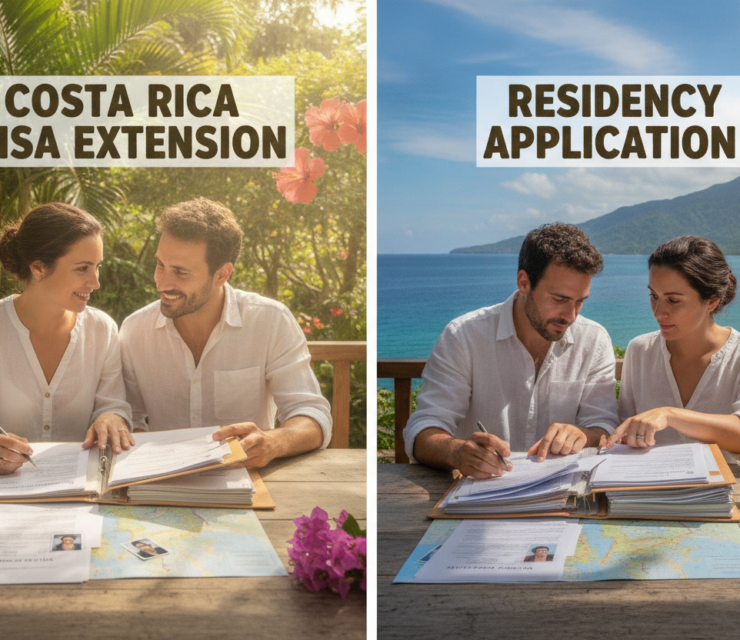 Costa Rica Visa Extension vs Residency Application