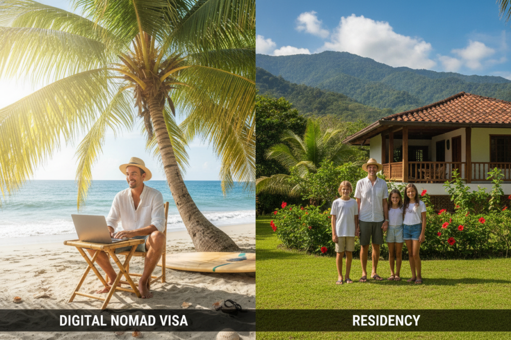 digital-nomad-visa-vs-residency-costa-rica